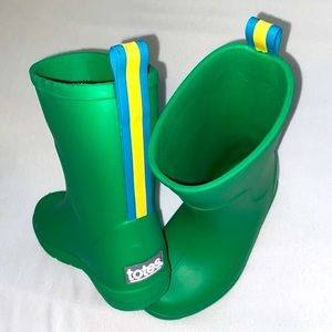 TOTES Cirrus Charley Toddler Waterproof Rain Boots